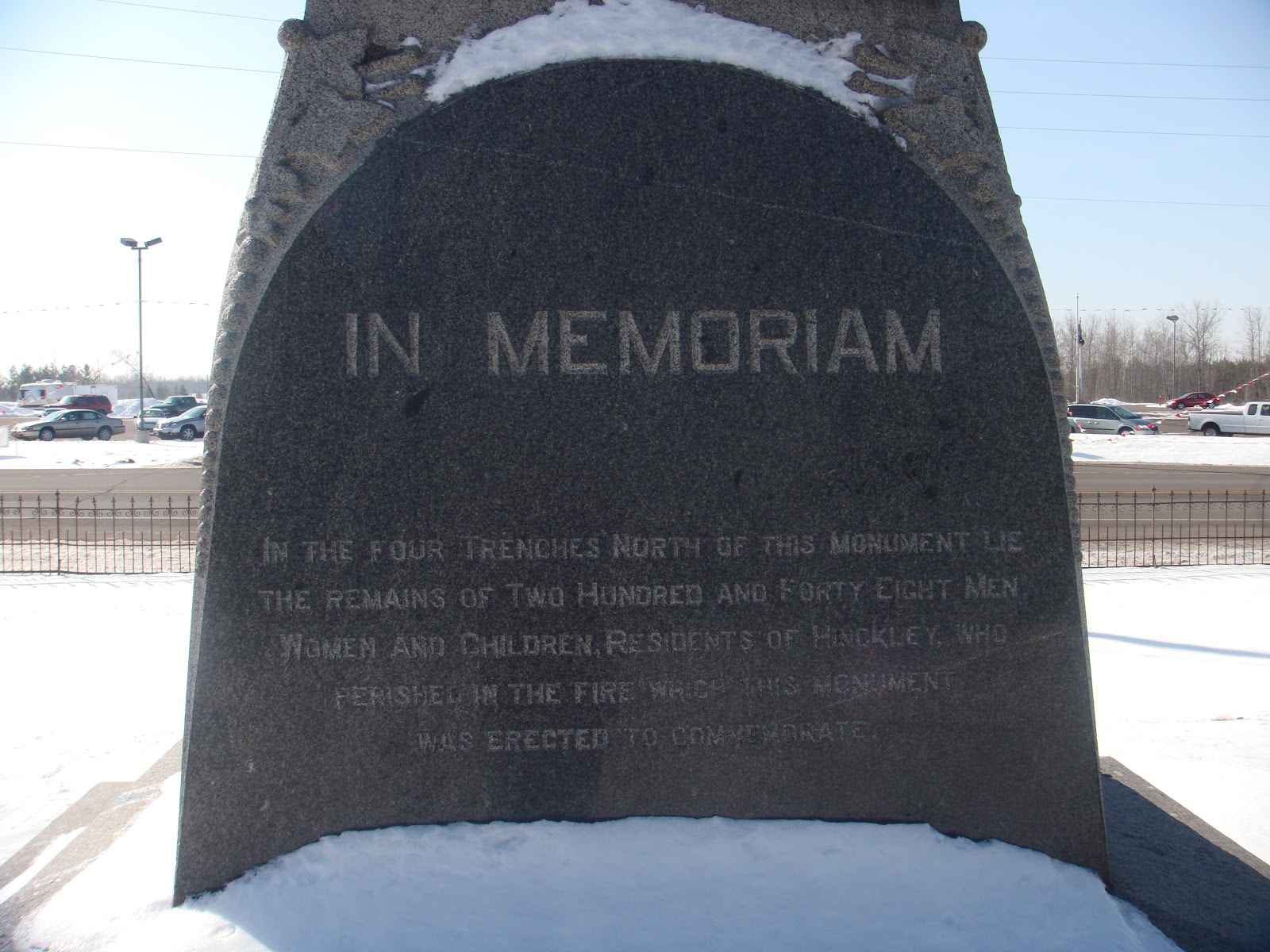 Minnesota Cemeteries Hinckley Fire 1894, (Pine County) Hinckley, Minnesota