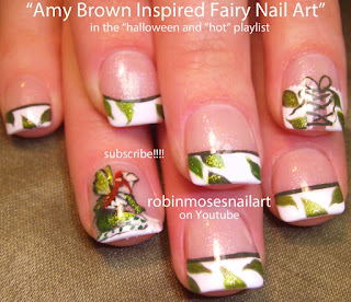 Amy Brown Fairy Nail Art, Fairy Nail Art,  Fairy Nails, 