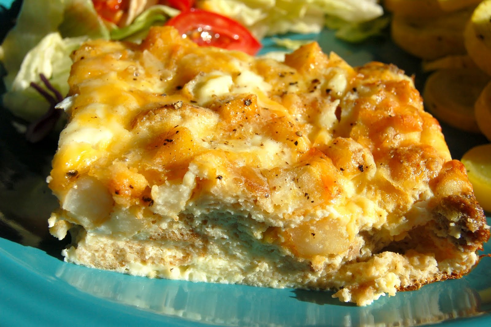 Ham, Cheese and Hash Brown Frittata Scattered Thoughts of a Crafty