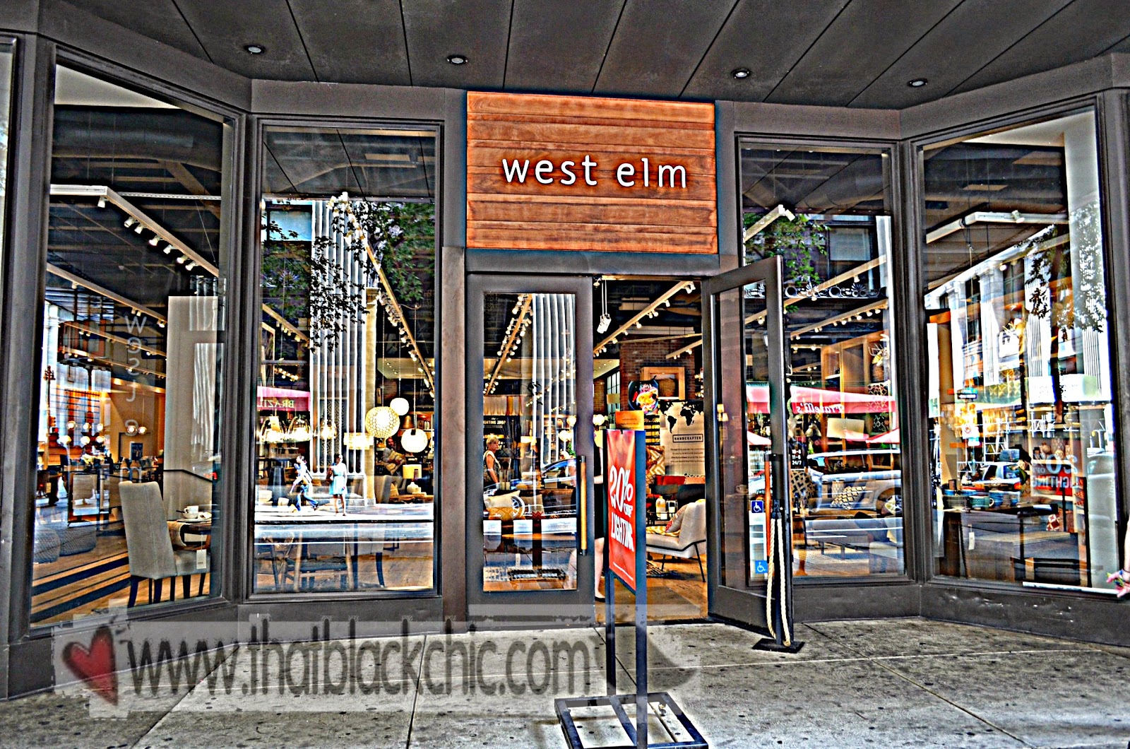 Do you know know the way to West Elm? That Black Chic