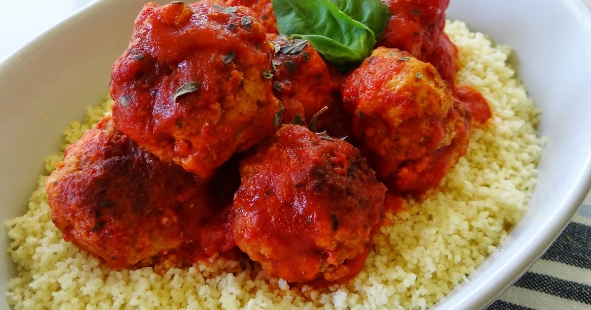 ALDI home cook Mediterranean meatballs with tomato sauce