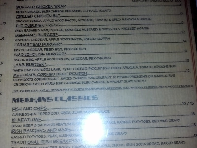 Heywood’s corned beef, Swiss Cheese, sauerkraut, Russian dressing title=