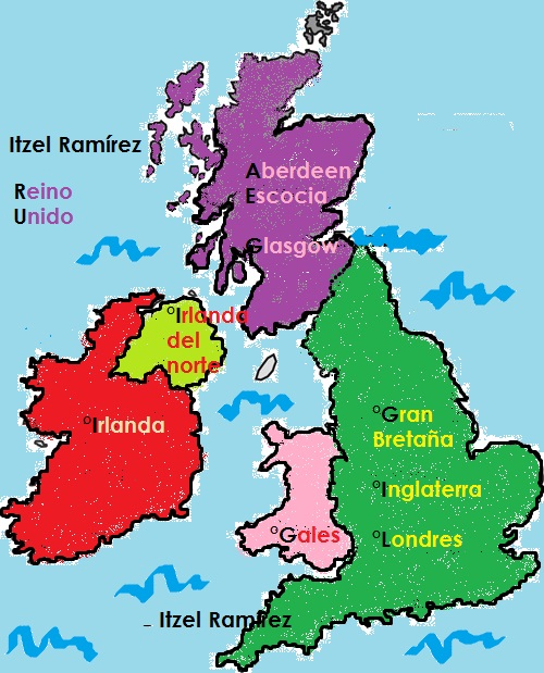 Nombre Oficial De Reino Unido Mapa