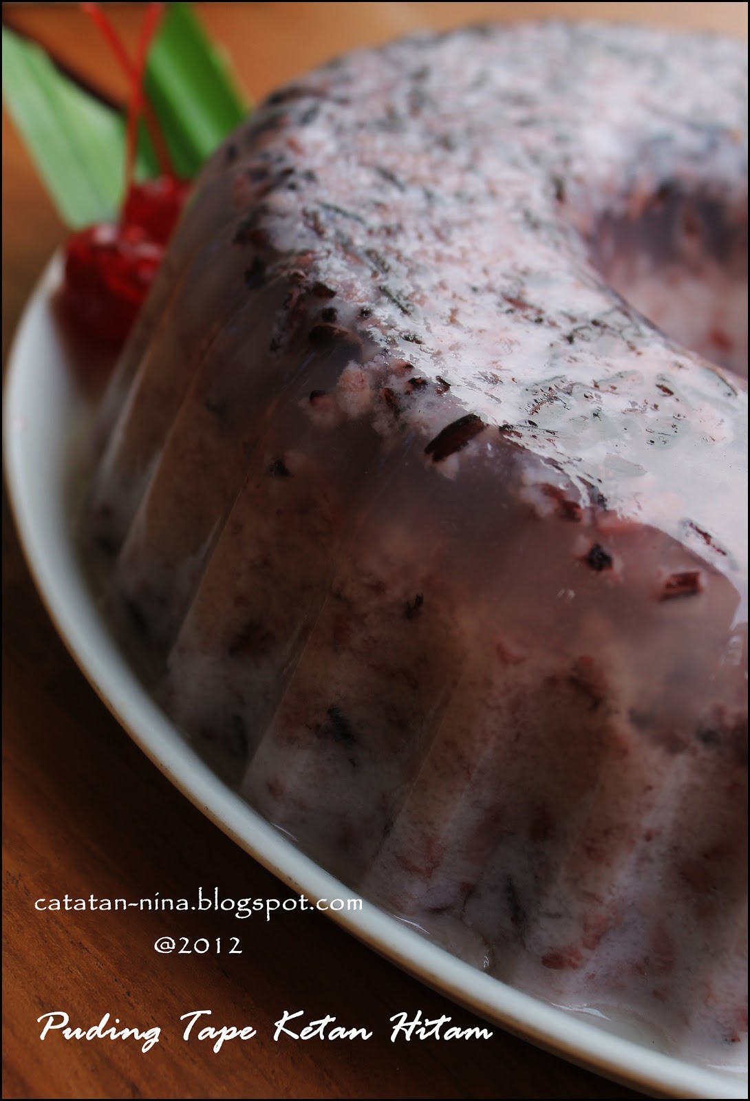 PUDING TAPE KETAN HITAM CatatanNina