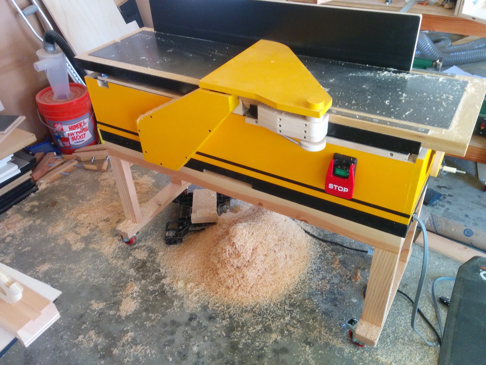 Experience. Improve. Make. Wooden jointer build