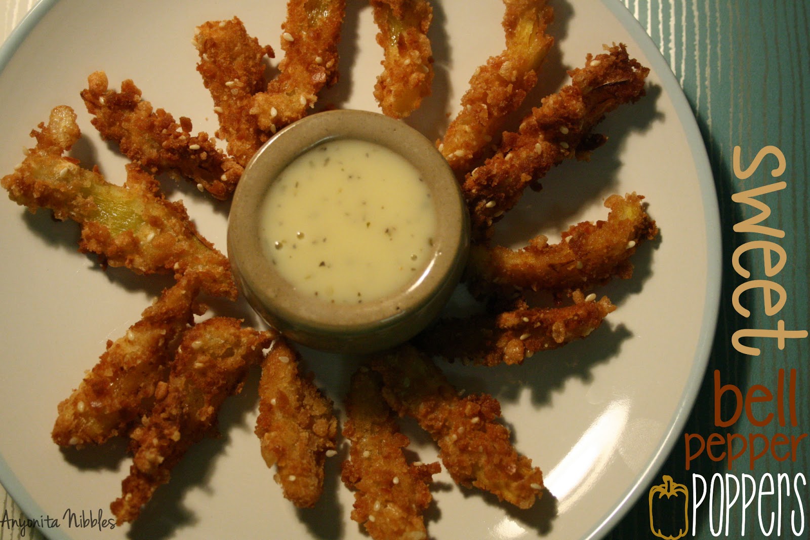 Anyonita Nibbles GlutenFree Recipes Sweet Bell Pepper Poppers with