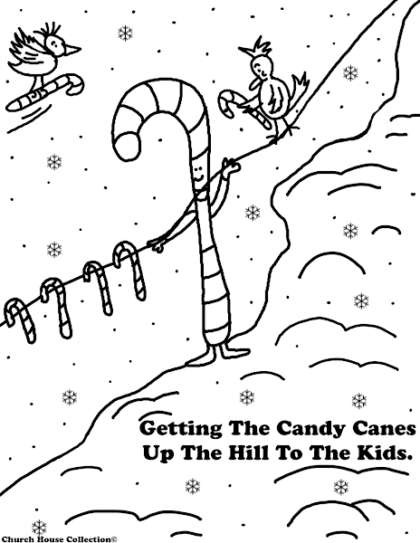 Free Sunday School Christmas Coloring Pages