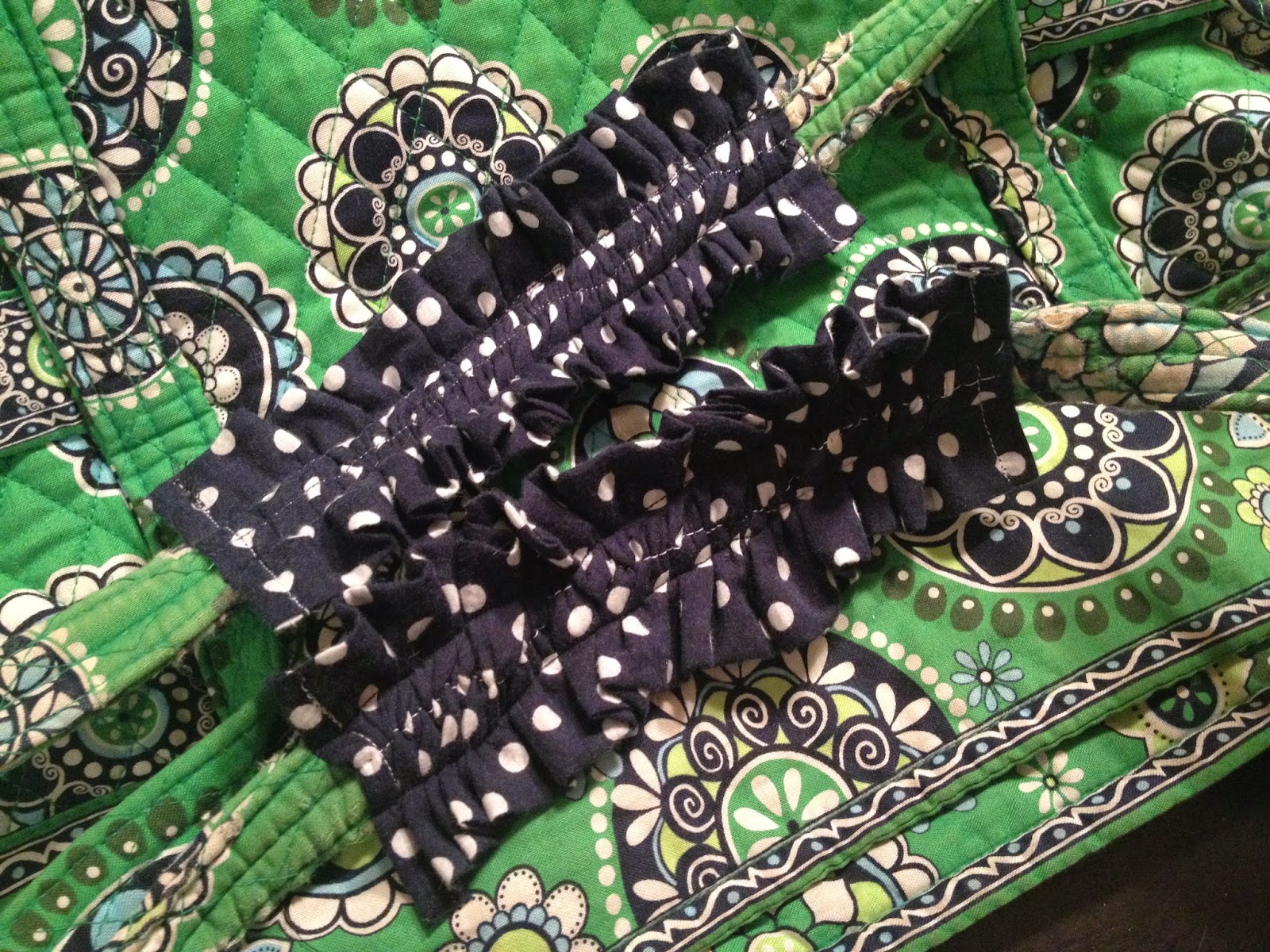 PolkaDotty Place Worn Bag Handles No More