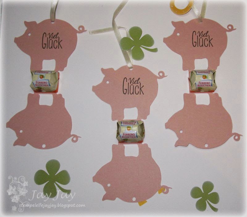 Stempel Karten Und Mehr Frohes Neues Jahr Basteln Silvester Silvester Mitbringsel Basteln Glucksbringer Basteln