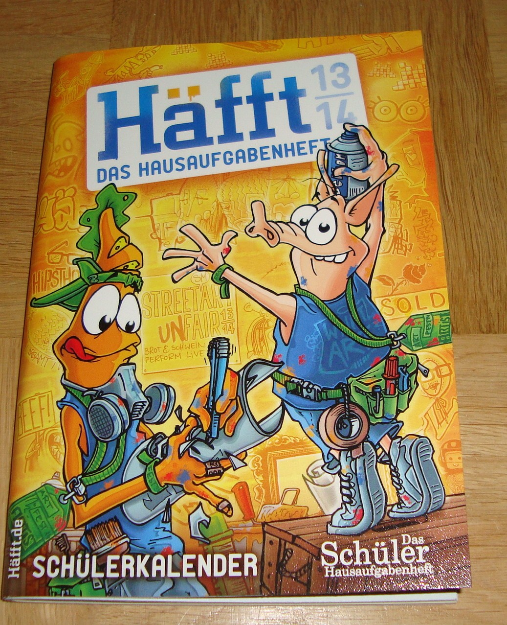 TestTestHurra Cooles Hausaufgabenheft von Häfft