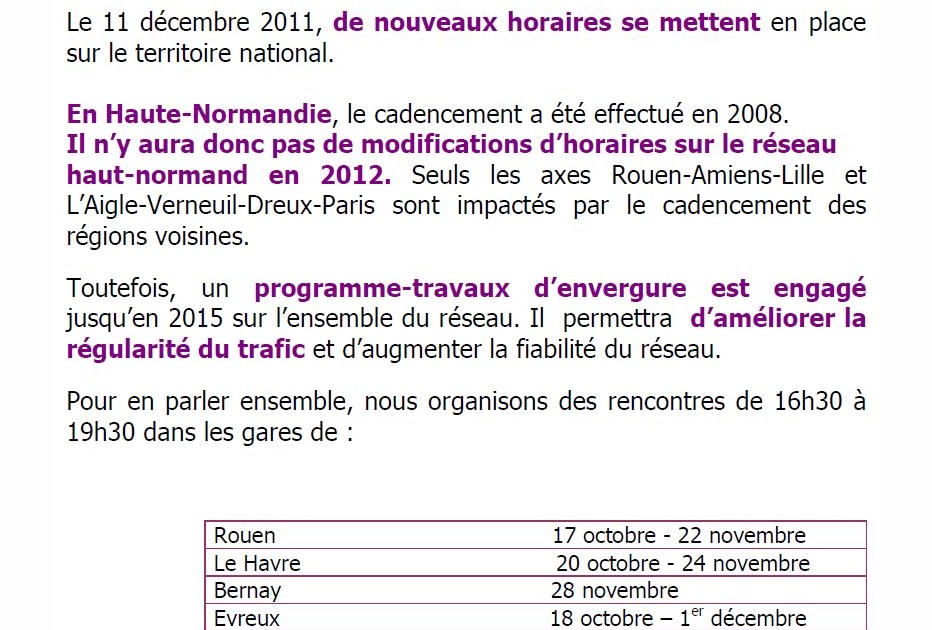 Sncf rencontre train