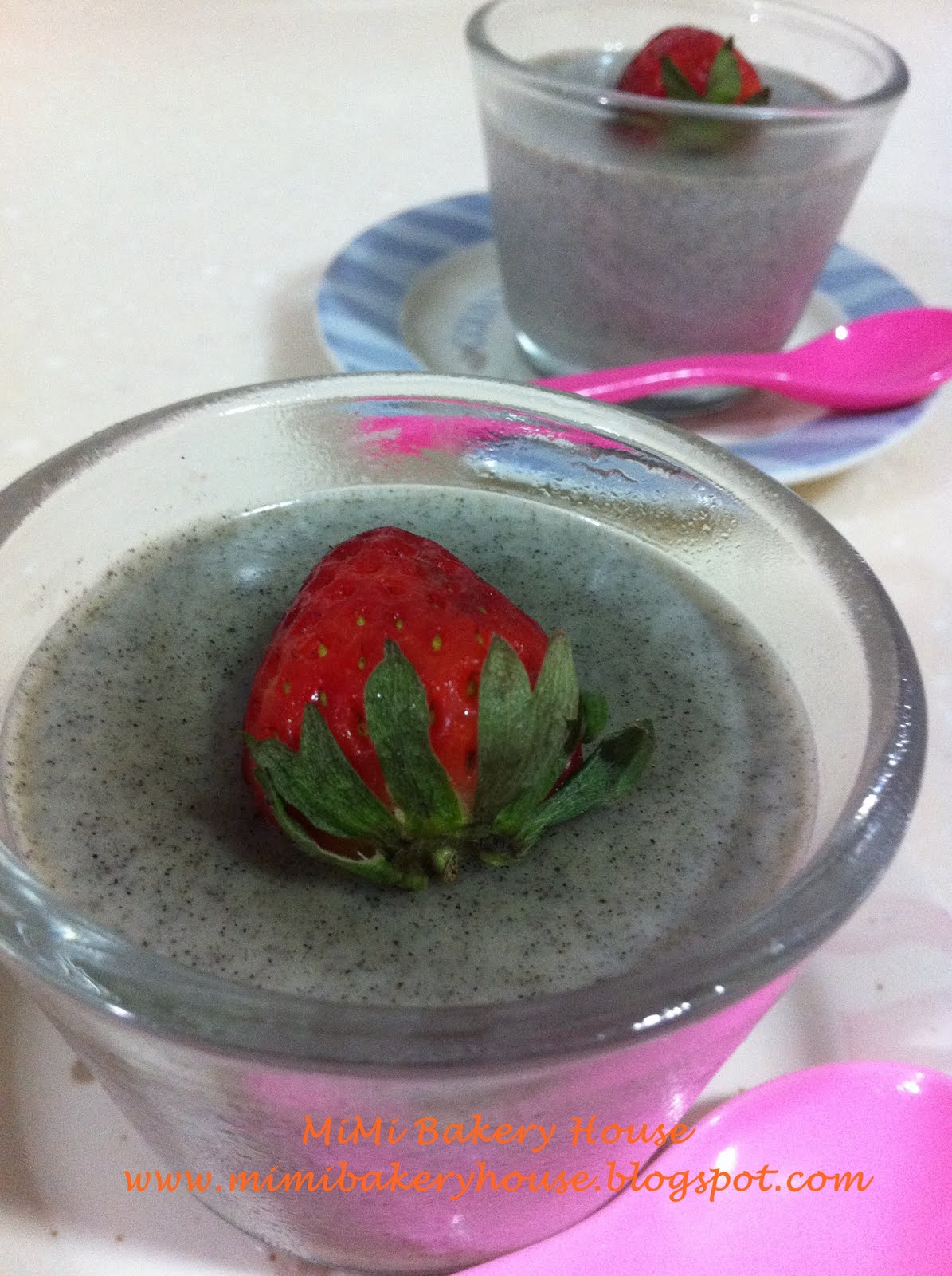 Black Sesame Panna Cotta