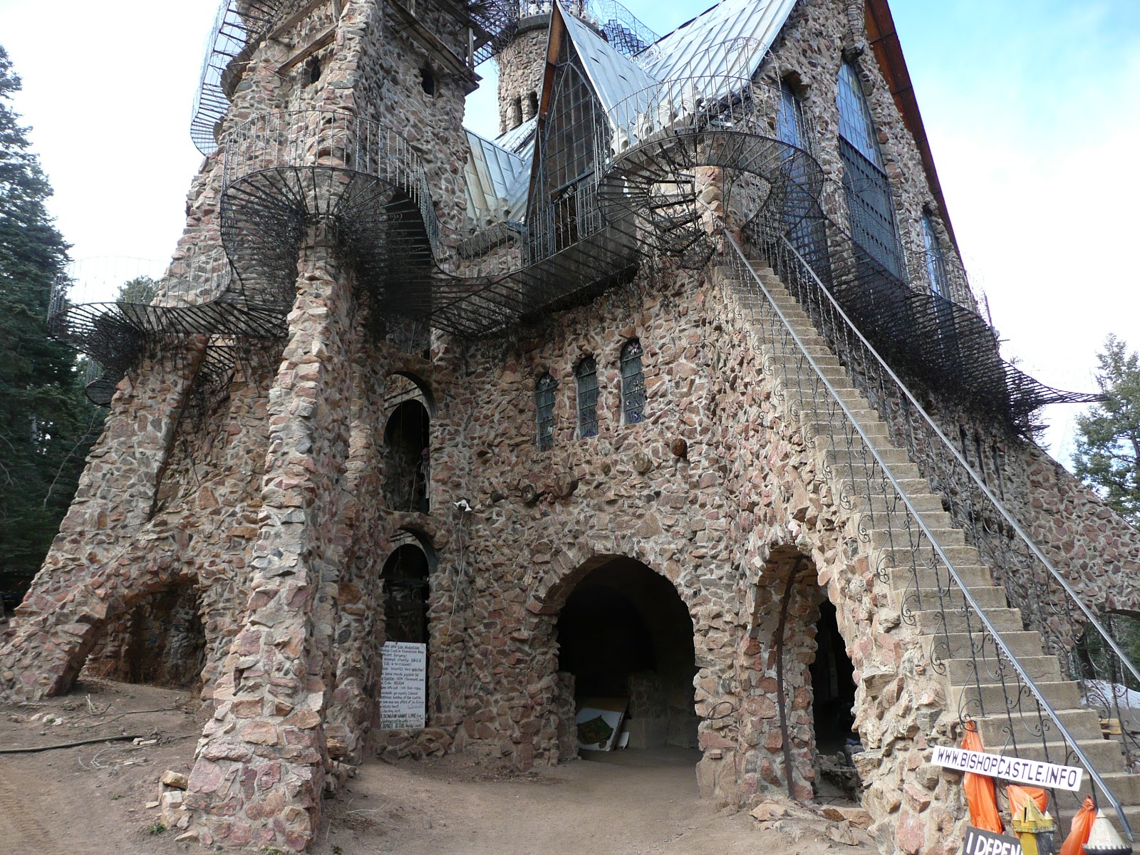 Life at 55 mph Castle in Wetmore, Colorado (click here for more