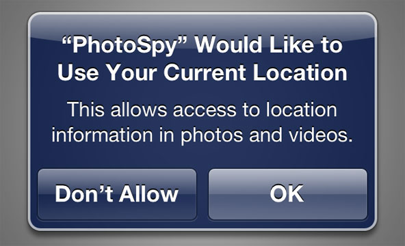Security bug in iOS photo