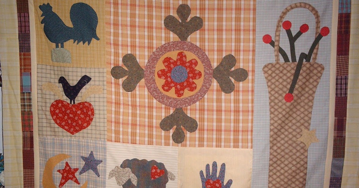 Denise' s Room Folk art quilt