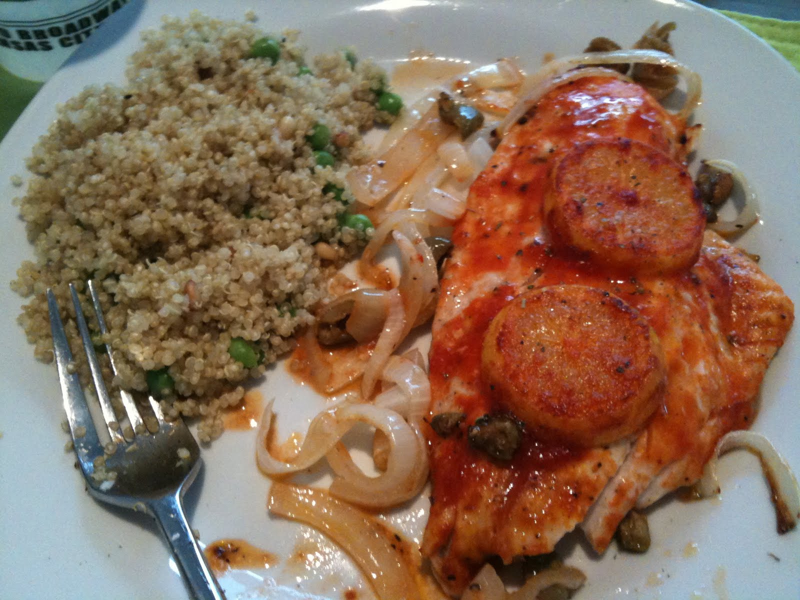 The Petite Brabançon Fish with lemon tomato butter sauce