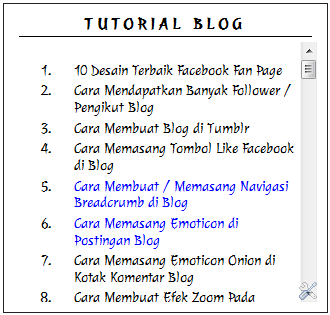 Cara Membuat Daftar Isi Dari Internet | cara membuat daftar isi di sidebar untuk label tertentu Cara Membuat Daftar Isi Dari Internet | cara membuat daftar isi di sidebar untuk label tertentu