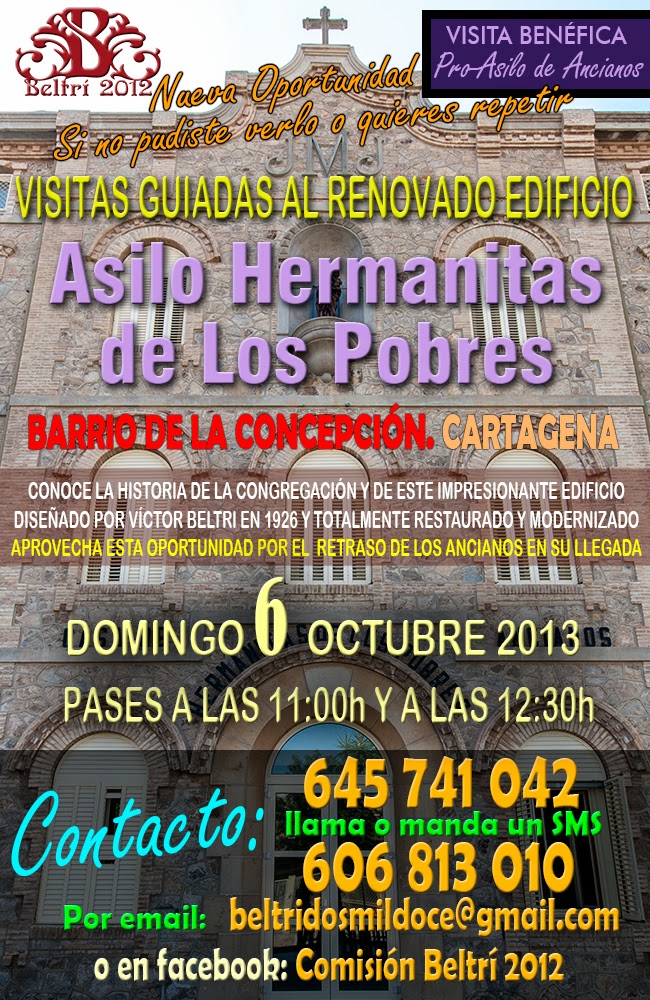 Visita al Asilo de Ancianos. Domingo 6 de octubre. ASILO-CARTEL+OCTUBRE+2013