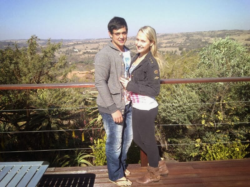 Words Celebrities Wallpapers: Quinton De Kock With His Girlfriend