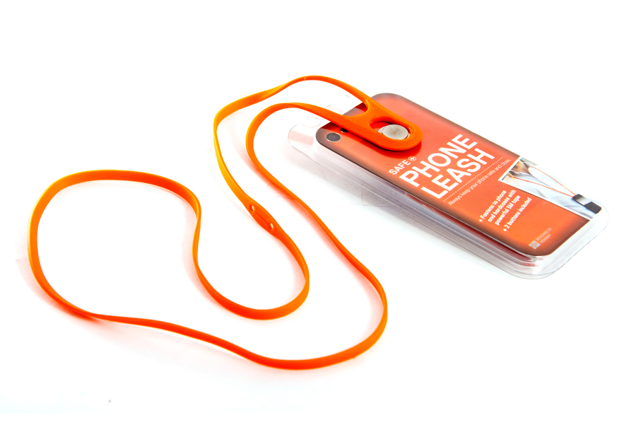 Safe + Series, Phone Leash on Packaging of the World Creative Package
