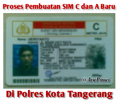 Proses Cara Membuat SIM C dan SIM A Baru