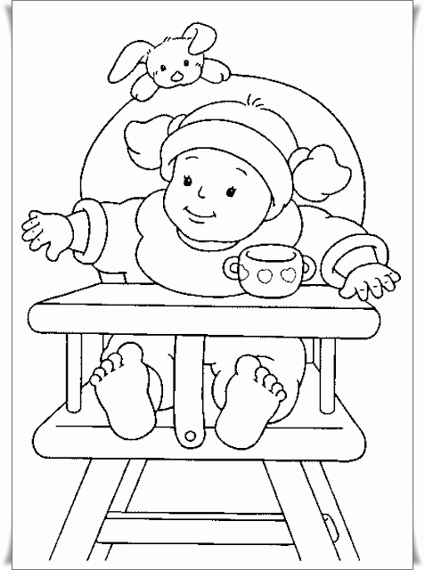 Ausmalbilder Zum Ausdrucken Ausmalbilder Baby