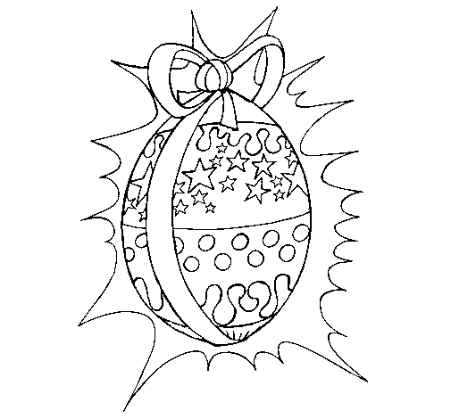 desenhos para colorir de Ovos de páscoa com laço colorir os desenhos Ovos de páscoa com laço