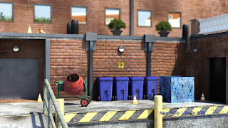 Factory yard, a just for fun job - rendered with mentalray Factory yard, a just for fun job - rendered with mentalray