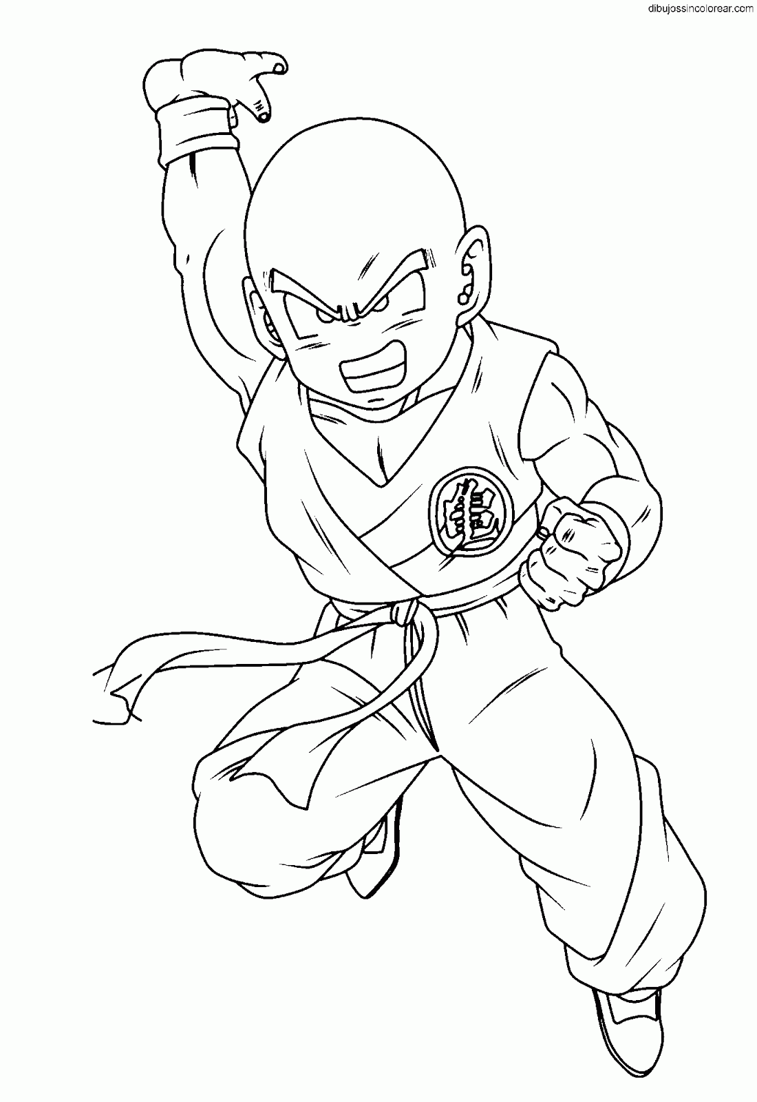 Imagenes De Krilin Para Dibujar Faciles | dibujos de krilin dragonball para colorear Imagenes De Krilin Para Dibujar Faciles | dibujos de krilin dragonball para colorear