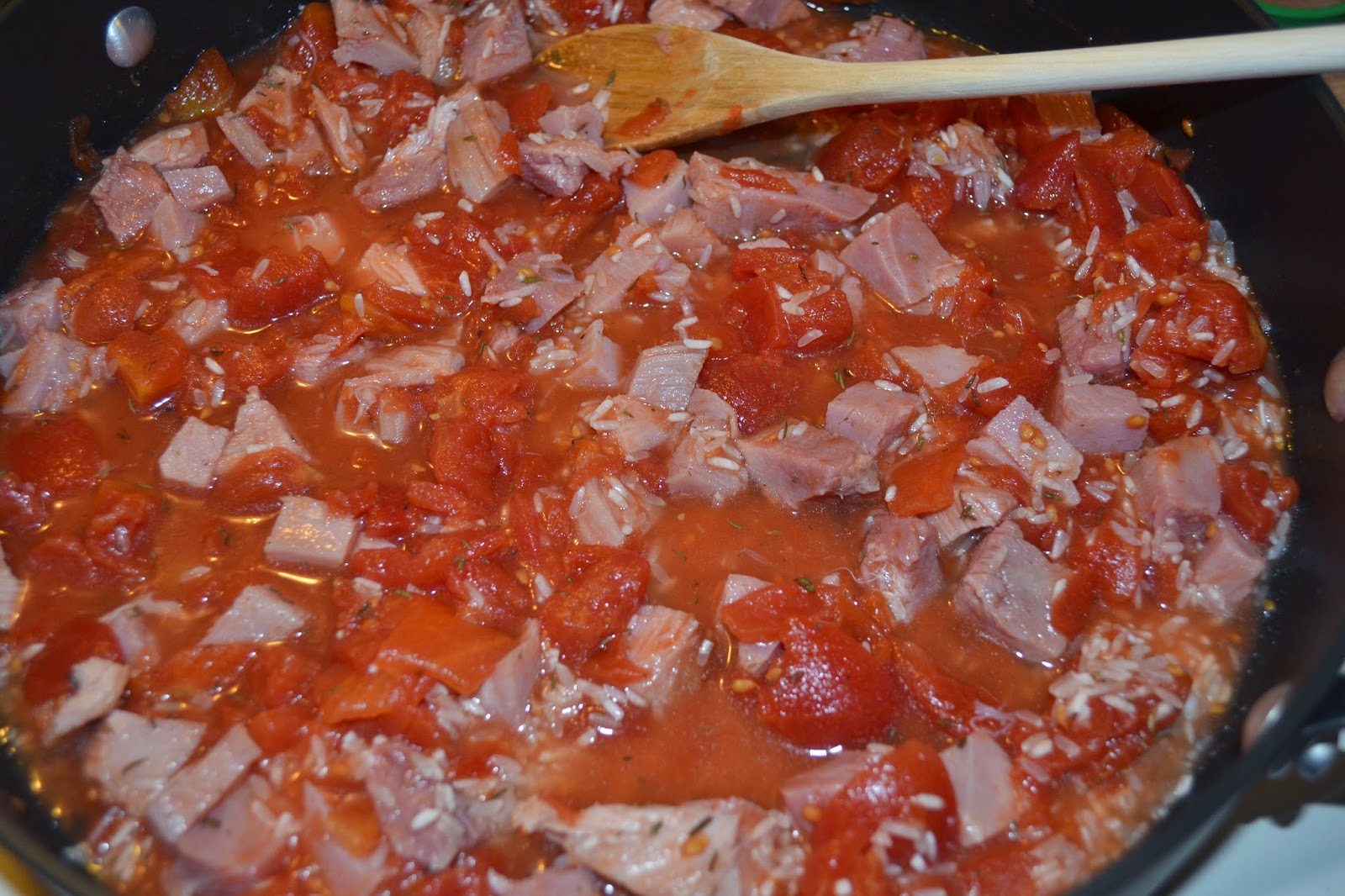 a Latte' with Ott, A Ham Jambalaya