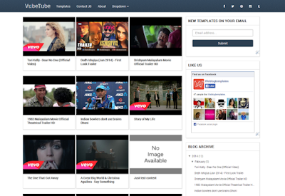 Share 3 Template Blogspot Video chuẩn SEO 2015