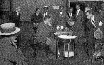 Partida Golmayo-Tartakower en el Torneo Internacional de Ajedrez Barcelona 1929