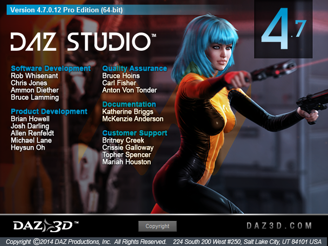 DAZ Studio 4.7.0.12 Pro DAZ Studio 4.7.0.12 Pro