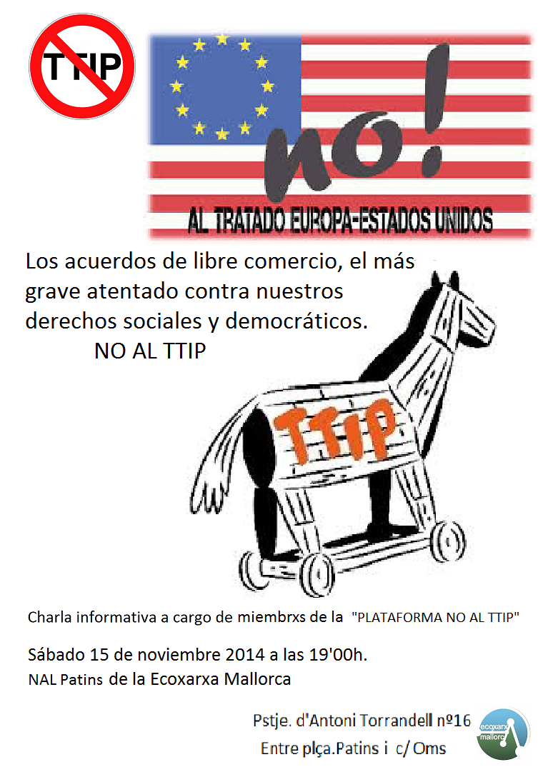 Campanya del NO al TTIP (15-11-14)