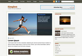 Simplest Blogger Template