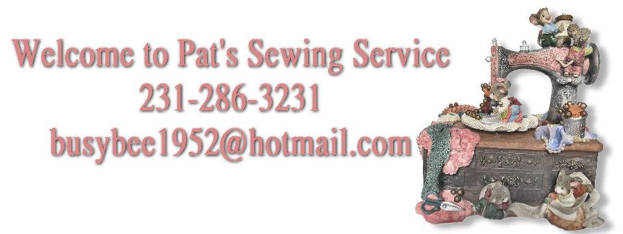 Pat's Sewing Service