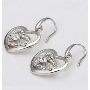 Anting Emas Putih Dobel Galery Perhiasan anting emas putih dobel galery perhiasan