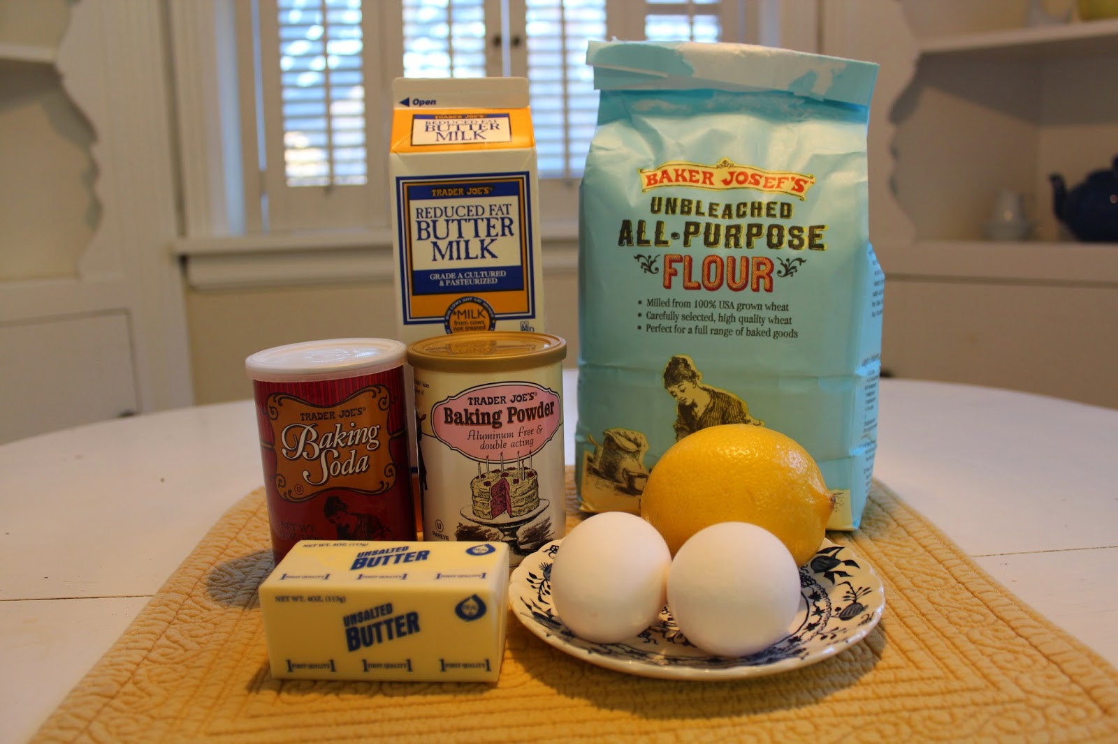 AllThingsNew Lemon zest buttermilk pancakes