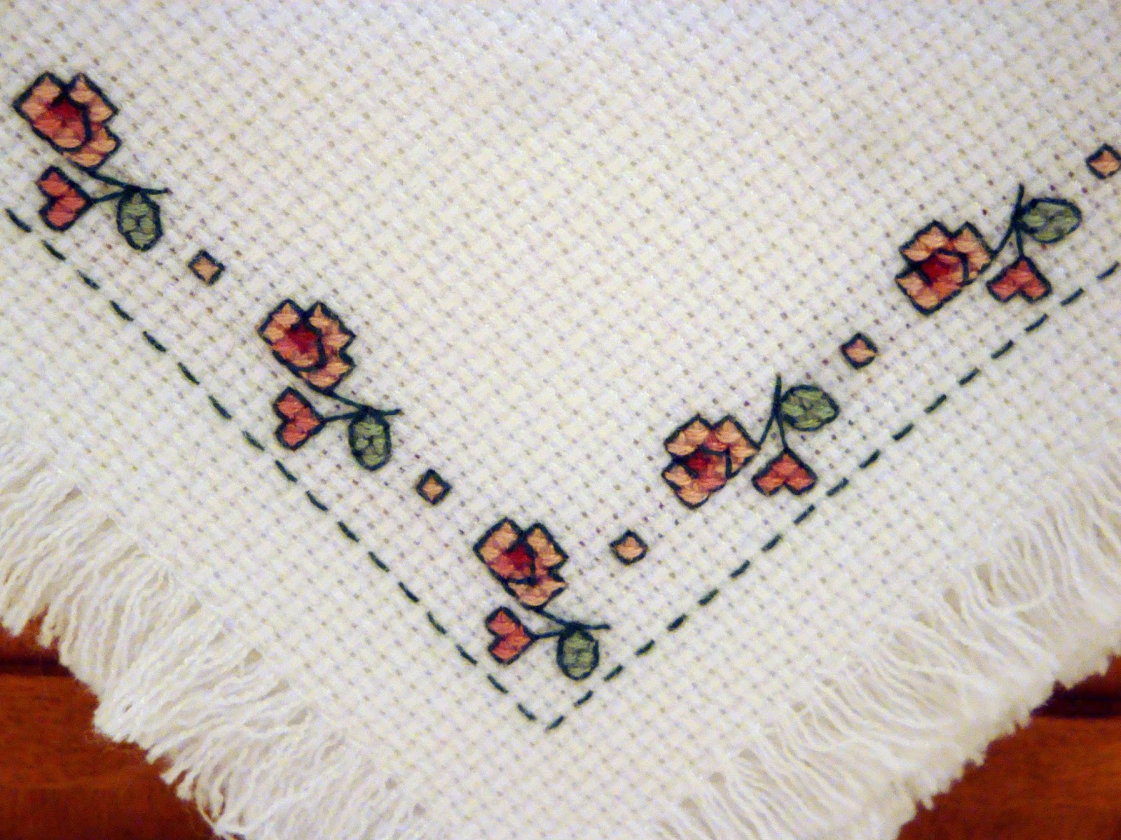 Everyday Art Work Bread Basket Cloth Cross Stitch