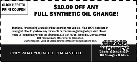 grease monkey coupons aurora co