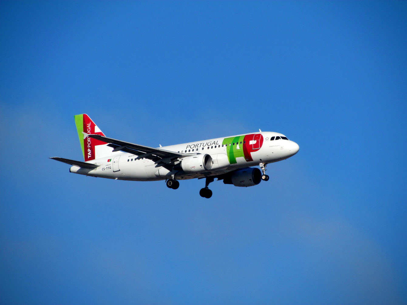 TAP Landing in Lisbon Airport Lisbon city Daily Photo