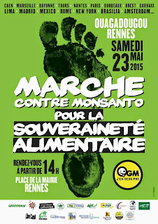 Rennes marche contre Monsanto 23 mai 2015