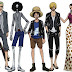 Personajes de One Piece vestirán ropa de Armani Exchange
