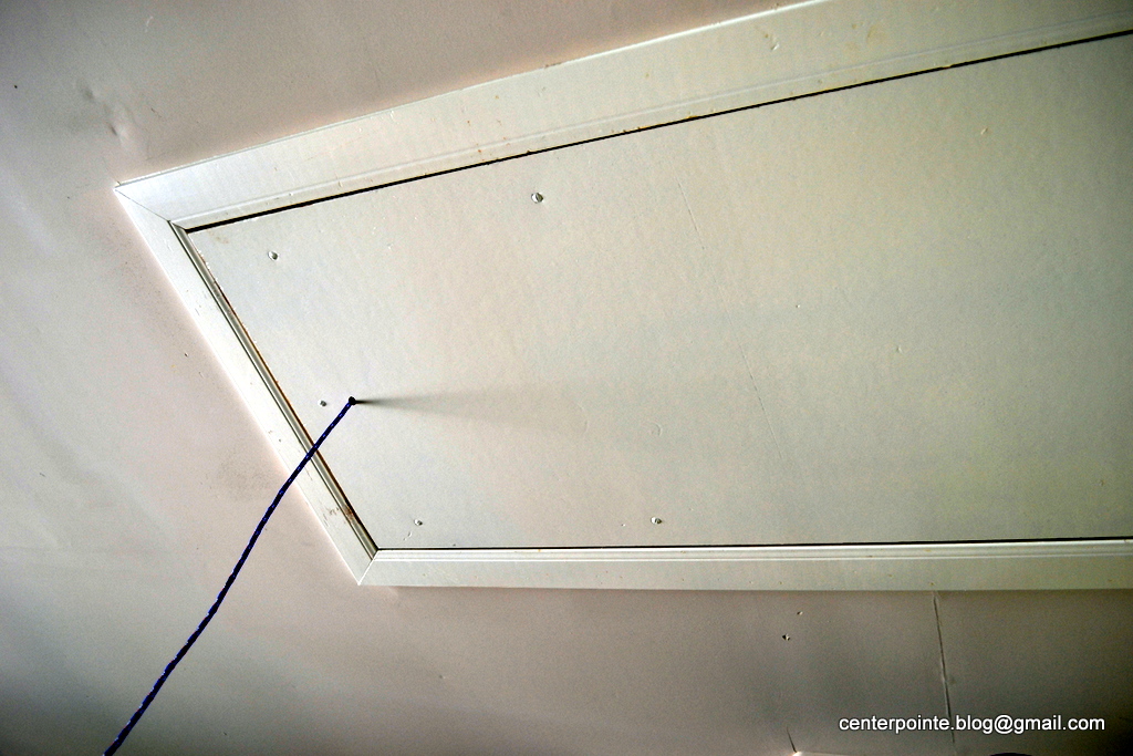 Centerpointe Communicator Replacing the cord on pulldown attic stairs