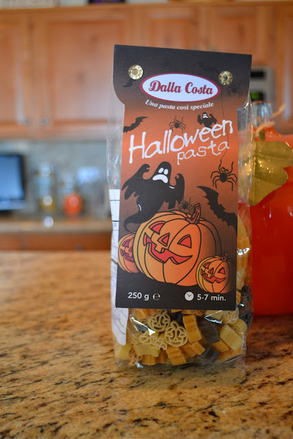 Halloween pasta