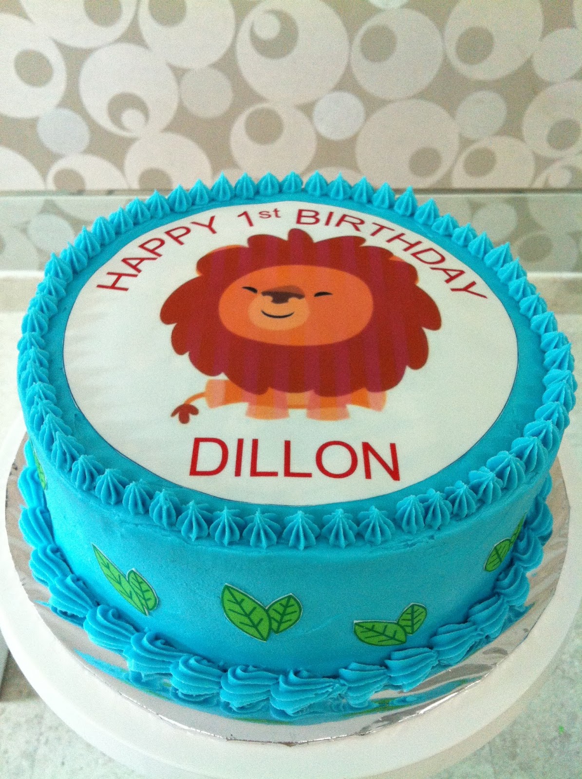 Baking Bees Dillon's Cute Lion Cake