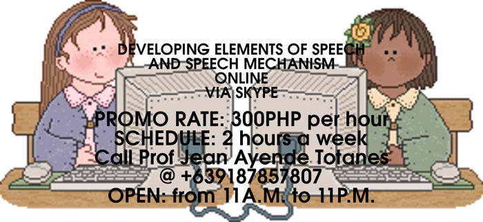the elements of speech the elements of speech