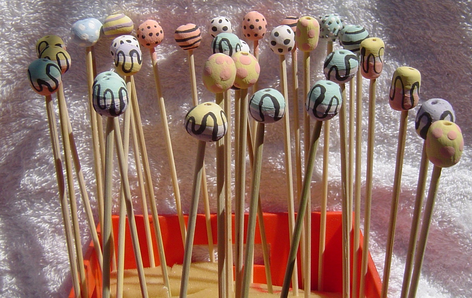 Art by Jen G How I MAKE Ceramic Beads.