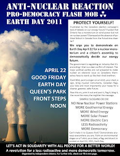 April 22 Earth Day, Queen's Park Toronto, Noon. April 22 Earth Day, Queen's Park Toronto, Noon.