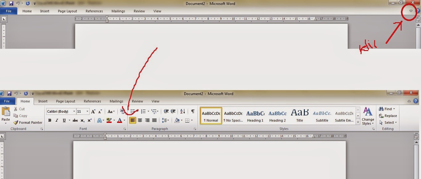 Panduan Mengetik Mengenal Tampilan Jendela Microsoft Word 2010